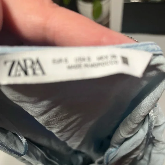 Zara Light Blue Wrap Dress | Women’s S | NWOT - Picture 2 of 3